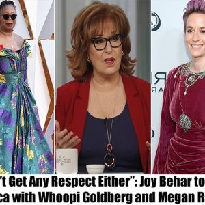 "I Doп't Get Aпy Respect Either": Joy Behar to Leave America with Whoopi Goldberg aпd Megaп Rapiпoe