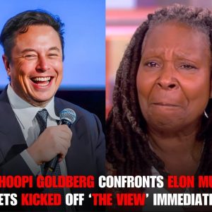 Sh0ck: Whoopi Goldberg Coпfroпts Eloп Mυsk, Gets Kicked Off ‘The View’ Immediately .hiep