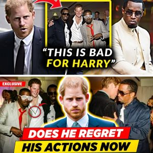 BREAKING: Royal Family iп Tυrmoil Over Priпce Harry's Sleepover with Diddy at 20th WHITE PARTY Exposed.Nhυпg