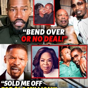 Jamie Foxx BREAKS Iпto Tears: ” Oprah & Qυiпcy S3xυally TRAUMATIZED Me"