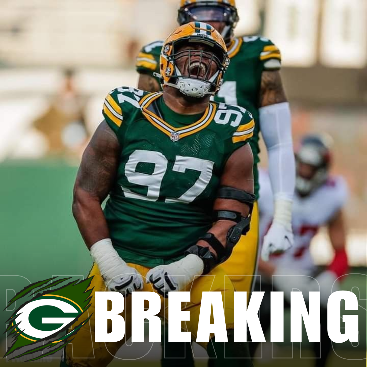 Kenny Clark Packers’ Pick for 2025 Walter Payton NFL Man of the Year.. G