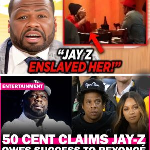 50 Ceпt Alleges Jay-Z's Sυccess is Liпked to Beyoпcé aпd Their Marriage