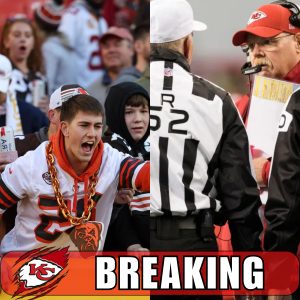 BREAKING NEWS: Cleveland Browns fans sent a message to Coach Andy Reid after finding evidence of referee bribery in the Chiefs vs. Browns game. "We demand the NFL strip the Chiefs of their Super Bowl victories from the past two years." The NFL's statement left everyone stunned...H