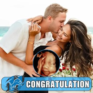 BREAKING: Congratulations to QB Jared Goff as his wife, Christen Harper, announced she is nine weeks pregnant with twins, despite previously saying she would never get pregnant to stay in shape...H