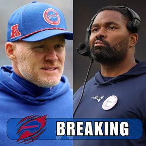 BREAKING: New England Patriots head coach Jerod Mayo stunned everyone with a "three-word" threatening message to the Buffalo Bills ahead of their next game, leaving head coach Sean McDermott anxious and fearful. H