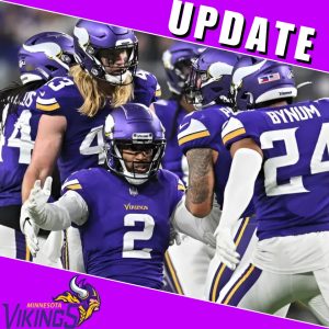 UPDATE: Vikings set to get important piece to their defense back vs. Seahawks with another receiving bad news. H