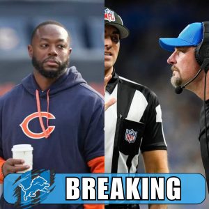 BREAKING: Thomas Brown has requested NFL officials to change the referees for the upcoming Detroit Lions vs Chicago Bears game after discovering that one of the referees received a special valuable item from head coach Dan Campbell. H