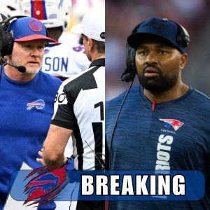 BREAKING: Jerod Mayo has requested NFL officials to change the referees for the upcoming New England Patriots vs Buffalo Bills game after discovering that one of the referees received a special valuable item from head coach Sean McDermott. H