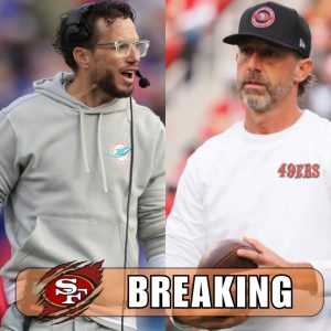 BREAKING: Miami Dolphins head coach Mike McDaniel stunned everyone with a "three-word" threatening message to the San Francisco 49ers ahead of their next game, leaving head coach Kyle Shanahan anxious and fearful. H