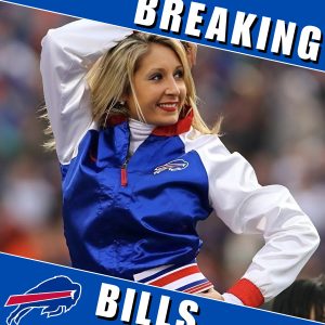 BREAKING NEWS: A Cheerleader of Buffalo Bills cheerleader stunned the NFL by claiming she’d ‘Go Nude’ if Buffalo Bills beat New England Patriots this tomorrow, leaving fans in a frenzy… H