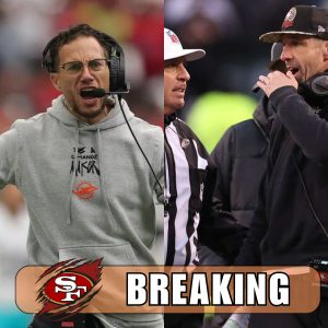 BREAKING: Mike McDaniel has requested NFL officials to change the referees for the upcoming Miami Dolphins vs San Francisco 49ers game after discovering that one of the referees received a special valuable item from head coach Kyle Shanahan. H