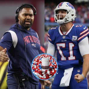 BREAKING: New England Patriots Head Coach Jerod Mayo has asked the NFL organization to conduct a d0ping test on Josh Allen, suspecting that Coach Sean McDermott is using all necessary measures to ensure victory. H