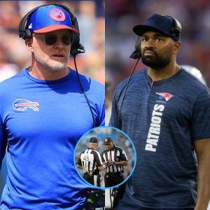 BREAKING NEWS: The head coach of the New England Patriots, Jerod Mayo, shocks by calling for an investigation into the referees in the game between New England Patriots and the Buffalo Bills, accusing them of bias… H