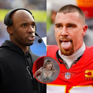 BREAKING NEWS: After a loss to the Kansas City Chiefs, head coach DeMeco Ryans blamed Travis Kelce for having his wife wear revealing clothing that distracted Houston Texans players and led to the loss. DeMeco Ryans asked the NFL to forfeit the game and fine Travis Kelce $1,000,000. H