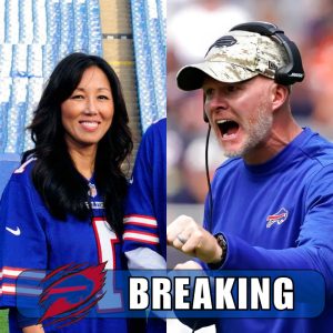 BREAKING: Keeping his promise, president Kim Pegula gave head coach Sean McDermott $500,000 and each Bills player a special gift after the win over the New England Patriots. H