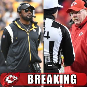 BREAKING: Mike Tomlin has requested NFL officials to change the referees for the upcoming Kansas City Chiefs vs Pittsburgh Steelers game after discovering that one of the referees received a special valuable item from head coach Andy Reid. H