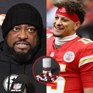 BREAKING NEWS: Pittsburgh Steelers Head Coach Mike Tomlin has asked the NFL organization to conduct a d0ping test on Patrick Mahomes, suspecting that Coach Andy Reid is using all necessary measures to ensure victory. H