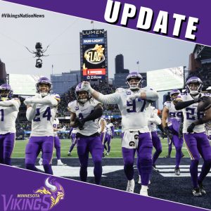 The Vikings hits the Camp Rock dance after dashing Seahawks’ playoff hopes. H