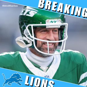 BREAKING NEWS: Aaron Rodgers Set to Leave Jets and Join Lions in Blockbuster Move. H