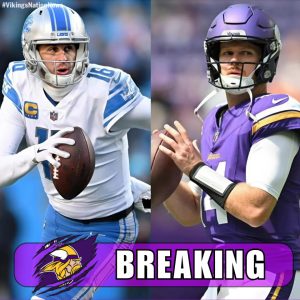 Vikings on Brink of Unprecedented NFL Milestone: Could Become the First 14-Win Team in History to Lose Their Division Title if Lions Secure Victory This Week. H