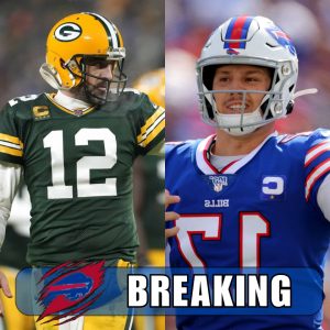 BREAKING NEWS: Aaron Rodgers sent a provocative message, "TAKE A REST, KID," to Josh Allen, sparking outrage among NFL fans ahead of this weekend's game. The remark referenced Allen's current illness, prompting a strong reaction from fans. H