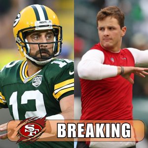 BREAKING NEWS: Aaron Rodgers sent a provocative message, "TAKE A REST, KID," to Brock Purdy, sparking outrage among NFL fans ahead of this weekend's game. The remark referenced Purdy's current illness, prompting a strong reaction from fans. H