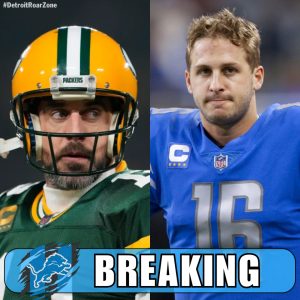 BREAKING NEWS: Aaron Rodgers sent a provocative message, "TAKE A REST, KID," to Jared Goff, sparking outrage among NFL fans ahead of this weekend's game. The remark referenced Goff's current illness, prompting a strong reaction from fans. H