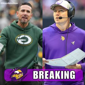 BREAKING NEWS: Green Bay Packers head coach Matt LaFleur stunned everyone with a "three-word" threatening message to the Minnesota Vikings ahead of their next game, leaving head coach Kevin O'Connell anxious and fearful. H