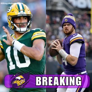 BREAKING NEWS: Green Bay Packers quarterback Jordan Love stunned everyone by sending a quick "threatening" three-word message to quarterback Patrick Mahomes before the upcoming game, causing both Sam Darnold and the Vikings fan community to feel anxious and lose sleep. H