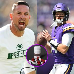 BREAKING NEWS: Green Bay Packers Head Coach Matt LaFleur has asked the NFL organization to conduct a d0ping test on Sam Darnold, suspecting that Coach Kevin O'Connell is using all necessary measures to ensure victory. H