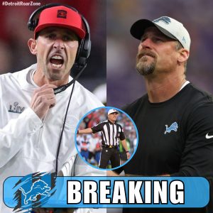 BREAKING NEWS: The head coach of the San Francisco 49ers, Kyle Shanahan, shocks by calling for an investigation into the referees in the game between San Francisco 49ers and the Detroit Lions, accusing them of bias… H