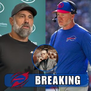 BREAKING NEWS: New York Jets Head Coach Jeff Ulbrich Calls on FBI and NFL, Presenting Evidence of Buffalo Bills Coach Sean Mcdermott Collaborating with a Mafia Group, Sending Threatening Letters Demanding New York Jets's Team Lose to Manipulate Betting Outcomes. H