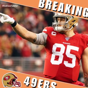 George Kittle joins exclusive club by writing another piece of history for 49ers vs. Lions. H