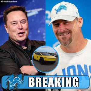 BREAKING NEWS: Keeping his promise, billionaire Elon Musk gave head coach Dan Campbell $500,000 and a Cybertruck after the win with the San Francisco 49ers. H