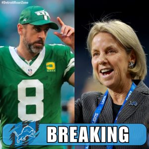 HOT NEWS: Chairperson Sheila Ford Hamp is expected to spend millions of dollars to recruit QB Aaron Rodgers to be the new super quarterback of the Detroit Lions to bring the Super Bowl dream back to the Lions, shocking fans… H