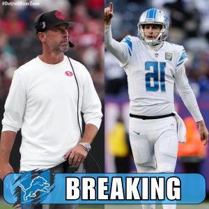 NFL has issued a warning and fined San Francisco 49ers head coach Kyle Shanahan $45,000 for misconduct after he shouted “f*** you” three times following a personal foul call in the game against Detroit Lions involving Jared Goff. H