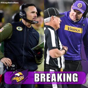 BREAKING NEWS: Head Coach Matt Lafleur Sparks Outrage in the NFL Community After Calling Referees in Minnesota Vikings vs Green Bay Packers Game “Kevin O'Connell’s Slaves” Following Missed Penalties on Minnesota Vikings... H