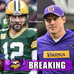 BREAKING NEWS: HC Kevin O'Connell confirms Aaron Rodgers will leave the Jets and join the Vikings in the coming days. H