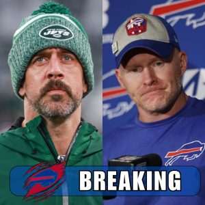 BREAKING NEWS: HC Sean Mcdermott confirms Aaron Rodgers will leave the Jets and join the Bills in the coming days. H