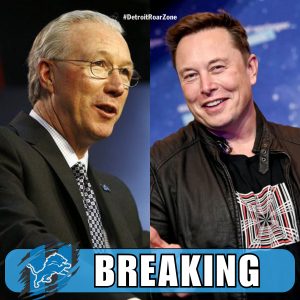 NFL NEWS: Billionaire Elon Musk Emerges as Top Contender to Purchase Detroit Lions from Rod Wood Wilf for $7.5 Billion, Leaving NFL Fans Stunned Yet Excited. H