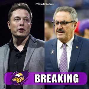 NFL NEWS: Billionaire Elon Musk Emerges as Top Contender to Purchase Minnesota Vikings from Zygi Wilf for $8.5 Billion, Leaving NFL Fans Stunned Yet Excited. H