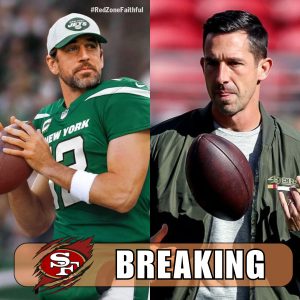 BREAKING NEWS: HC Kyle Shanahan confirms Aaron Rodgers will leave the Jets and join the 49ers in the coming days. H