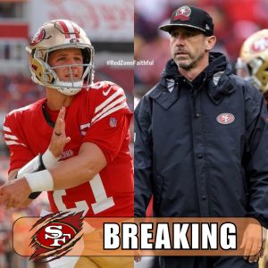 BREAKING NEWS: Head coach Kyle Shanahan reveals sad news about QB Brock Purdy's future "Can't keep him here forever". Fans immediately realized the surprise... H