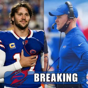 BREAKING NEWS: Head coach Sean Mcdermott reveals sad news about QB Josh Allen's future "Can't keep him here forever". Fans immediately realized the surprise... H