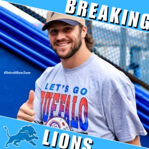 BREAKING NEWS: Josh Allen is reportedly leaving the Bills at the end of the season to take over as QB with the Detroit Lions in 2025. H