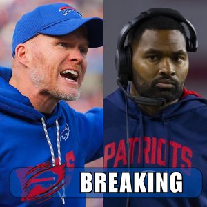 BREAKING: Buffalo Bills head coach Sean McDermott stunned everyone with a "three-word" threatening message to the New England Patriots ahead of their next game, leaving head coach Jerod Mayo anxious and fearful. H