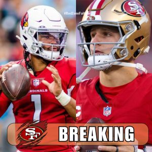 BREAKING NEWS: Arizona Cardinals quarterback Kyler Murray stunned everyone by sending a quick "threatening" three-word message to quarterback Brock Purdy before the upcoming game, causing both Brock Purdy and the San Francisco 49ers fan community to feel anxious and lose sleep. H