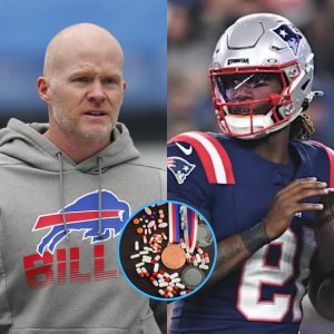 BREAKING: Buffalo Bills Head Coach Sean Mcdermott has asked the NFL organization to conduct a d0ping test on Joe Milton, suspecting that Coach Jerod Mayo is using all necessary measures to ensure victory. H