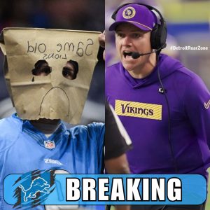 BREAKING: Minnesota Vikings head coach Kevin O'Connell posted about "loud cheering" from Detroit Lions fans that made it impossible for Vikings players to focus on their game. Kevin O'Connell has written a petition to the NFL to replay the game without spectators. H