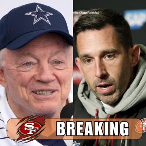 BREAKING: Dallas Cowboys president is reportedly offering Kyle Shanahan a huge salary if he agrees to be the offensive coordinator for the Dallas Cowboys. H